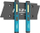 Dritë stilolaps LED Hazet 1979W-11/3, set 2 copë, karikim pa kabllo, blu