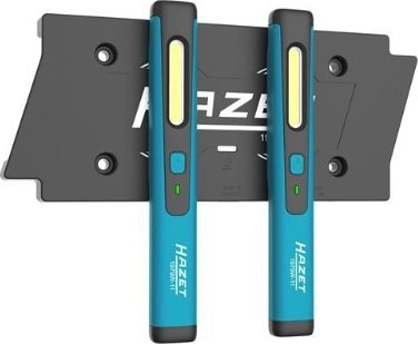Dritë stilolaps LED Hazet 1979W-11/3, set 2 copë, karikim pa kabllo, blu