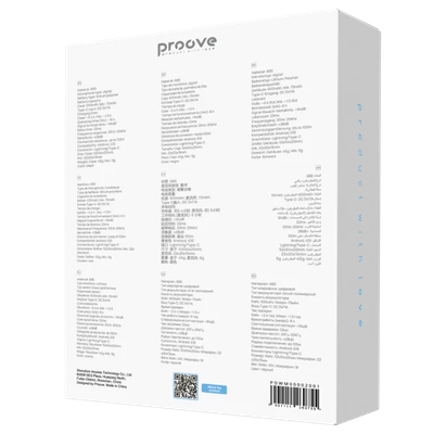Mikrofon wireless Proove DualCast, set 2 copë me kuti për karikim