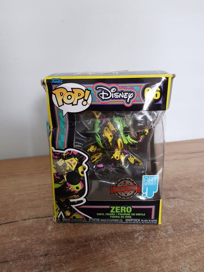 Figurë Funko Pop Disney Zero Blacklight, Art Series, me kuti mbrojtëse, shumëngjyrshe