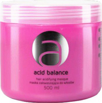 Maskë flokësh Stapiz Acid Balance, acidifikuese, 500 ml, rozë