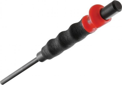 Grusht çeliku Facom 249.G4, 4mm, me dorezë të rehatshme, i zi me të kuqe