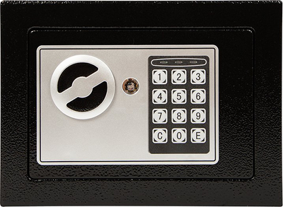Kasafortë Blow SB-01, dry elektronik, me çelës rezervë, gri