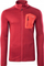 Bluza burrash Elbrus Emino Polartec, me zinxhir, sportive, e kuqe