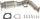 Downpipe TurboWorks për Audi A4 A5 Q5 2.0 TFSI, me heat shield, çelik inox