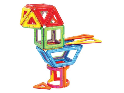 Lodër ndërtimi me magnet Magformers Basic Set 42, 42 copë, shumëngjyrëshe