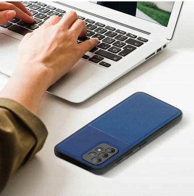 Mbulesë telefoni Forcell NOBLE për Xiaomi Redmi Note 12 Pro 5G, TPU, që s’e ha kollaj goditja, blu
