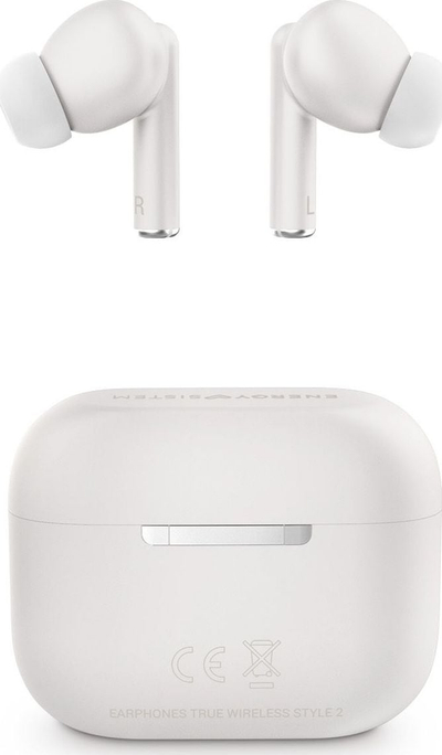 Kufje Bluetooth Energy Sistem Style 2 TWS, pa tela, me mikrofon, të bardha