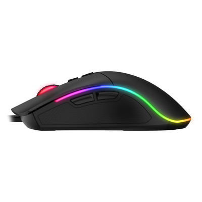 Mouse gaming Havit MS1001S, optik, RGB, i zi