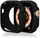 Rast mbrojtës Hurtel për Apple Watch 42mm Series 1/2/3, silikon, i zi