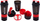 Shaker Pure2Improve, 500ml, me 2 ndarje, i zi