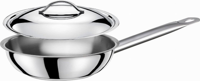 Tigan Tomgast Exclusive, 24 cm, çelik inox, argjent