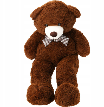Arush pelushi Tender Toys TETI, 120 cm, me fjongo, bezhë
