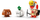 Set LEGO Super Mario Captain Toad's Camp, ndërtim për gallatë, për kalamaj