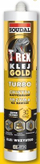 Ngjitës montimi Soudal T-Rex Glue Gold Turbo, 290 ml, i bardhë