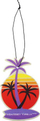 Freskues ajri makine California Scents Hanging Palm Monterey Vanilla, aromë vaniljeje, me shumë ngjyra