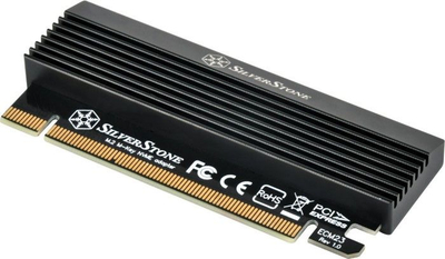 Adapter PCIe SilverStone ECM23, M.2 NVMe, PCIe 3.0 x4, me heatsink