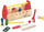 Сет дрвени играчки алат Bino Toolbox, 20 парчиња, повеќебоен