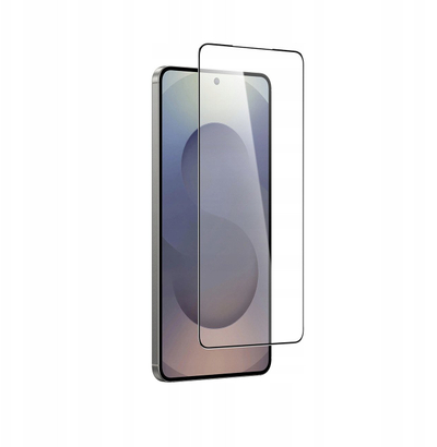 Folie mbrojtëse Amazingthing Radix Full Glass për Samsung Galaxy S25 Edge, xham i temperuar, kornizë e zezë