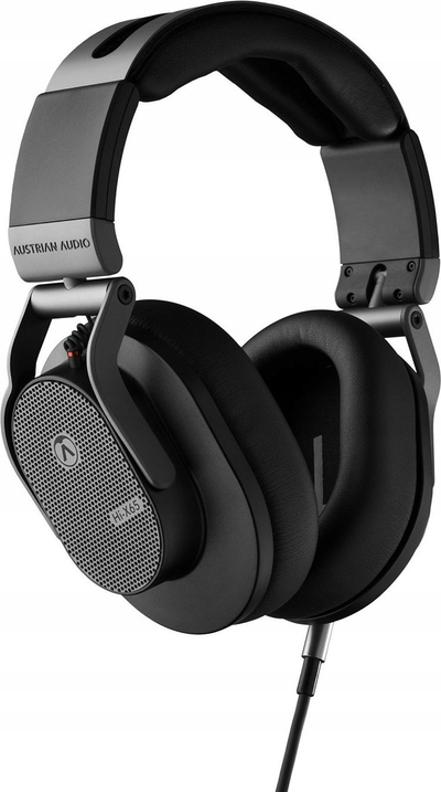 Професионални слушалки Austrian Audio Hi-X65, отворени, со кабел, црно сиви