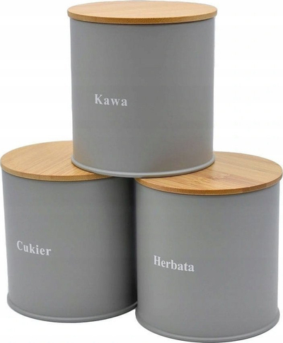 Set enësh kuzhine Brunbeste BB-1632, 3 copa, çelik inox, gri cappuccino
