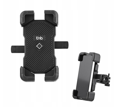 Mbajtëse telefoni TnB Umbike7, deri 7.2", auto-lock, për biçikletë, e zezë