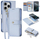 Kallëp‑portofol DUX DUCIS Lawa Series për iPhone 16 Pro Max, 2 në 1, MagSafe, blu