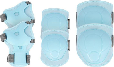 Set mbrojtës Spokey BUFFER, bërryla gjunjë kyçe, fëmijë, blu, madhësia S