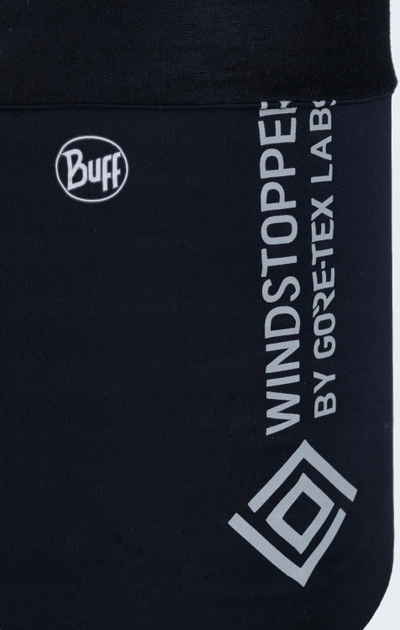 Shall tub Buff Windproof 13294299910, poliestër elastik, kundër erës, i zi
