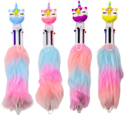 Stilolaps Unicorn Donut Fur, top leshi, 0.7mm, shumëngjyrësh