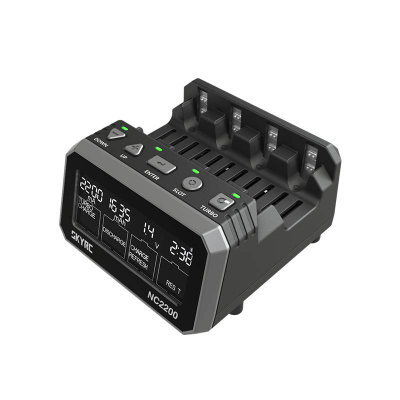Karikues baterish SkyRC NC2200, 4 slote, NiMH NiCd, i zi
