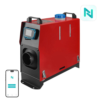 Ngrohës parkimi BlitzWolf BW-AH-V2B-BT, 5 kW, 12V, i kuq