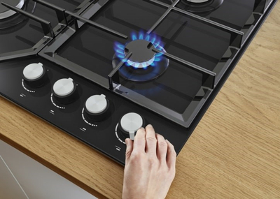 Pllakë gatimi me gaz Gorenje GT641KB, 4 zonë gatimi, ngjyrë e zezë