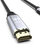 Kабел INCA ITCH-20, USB Type C во HDMI, 2 m, црн