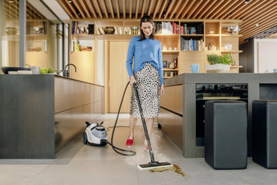 Fshesë me avull Karcher SC 5 EasyFix 1.512-660.0, e bardhë