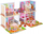 Shpi lodër për kukulla MEGA CREATIVE Folding House, 168 pjesë, me mobilje dhe figurina, shumëngjyrëshe