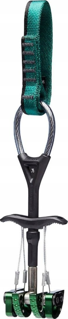 Уред за обезбедување при искачување Black Diamond Camalot C4 0.75, алуминиум, зелена