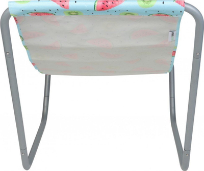 Shezllon plazhi Enero Folding Garden Beach Lounger Fruit Melon, i palosshëm, me çantë mbrojtëse, shumëngjyrësh