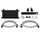 Kit ftohje vaji Mishimoto, për Nissan 370Z 2009+ edhe Infiniti G37 2008+ Coupe, i zi
