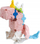 Blloqe edukative LaQ Sweet Collection Unicorn, set kreativ, shumëngjyrëshe