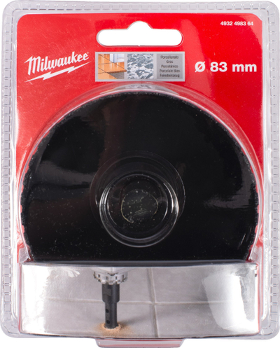 Freza për pllaka Milwaukee M14 Diamond Tile 4932498364, 83 mm