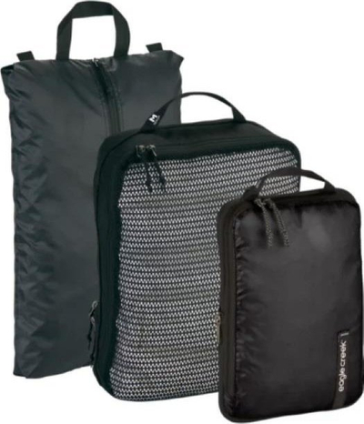Set organizuesh udhëtimi Eagle Creek Pack It Essentials, 3 copë, i zi