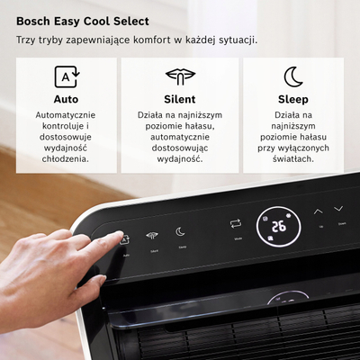 Портабилен клима уред Bosch Cool 4000, 3 во 1, A+, бел