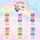 Lodër koleksionuese Mojipops Rainbow Series One, paketë 1 figurë, ngjyra të ndryshme