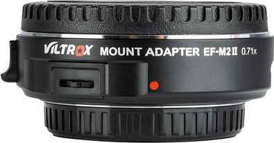 Адаптер за монтирање Viltrox EF M2 II Speed Booster, за објективи Canon EF EF S, за камери Micro Four Thirds, црн