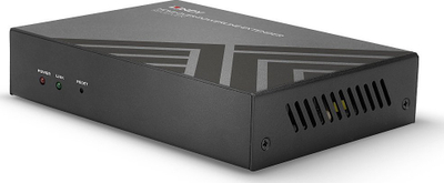 Marrës HDMI Lindy Over Powerline Extender, Full HD 1080p 60Hz, me IR, i zi