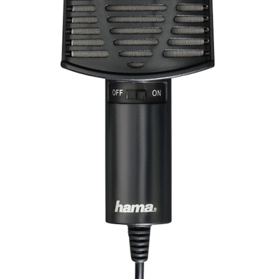 Mikrofon Hama "MIC-USB Allround", për PC dhe laptop, USB, 139906