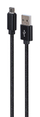 Kabllo Gembird, USB A / Micro USB, 1.8 m, e zezë