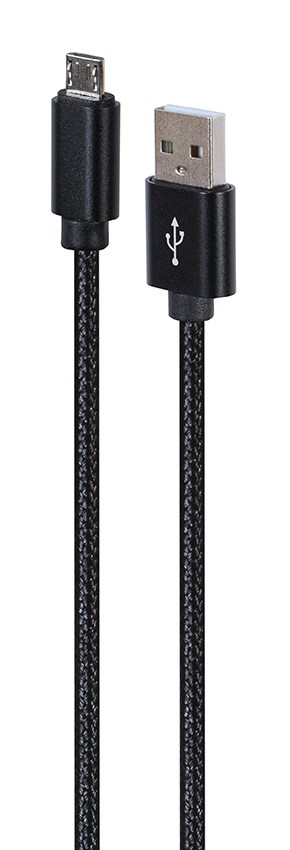 Kabllo Gembird, USB A / Micro USB, 1.8 m, e zezë