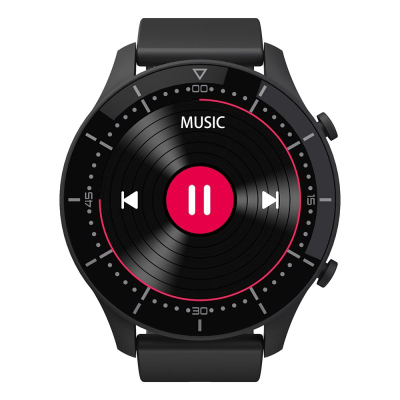 Ora inteligjente Media-Tech Genua MT870, ekran 1.3", Bluetooth Calling, e zezë